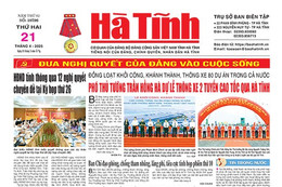 Báo in Hà Tinh ngày 21/4/2025