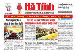 Báo in Hà Tĩnh ngày 18/12/2024