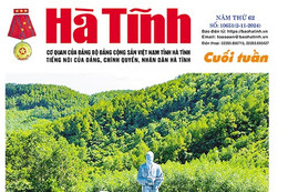 Báo in Hà Tĩnh cuối tuần ngày 2/11/2024