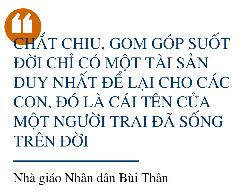 “Một đời góp nhặt” của Nhà giáo Nhân dân Bùi Thân ảnh 16 “Một đời góp nhặt” của Nhà giáo Nhân dân Bùi Thân