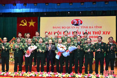 Đại hội Đảng bộ Quân sự tỉnh Hà Tĩnh thành công tốt đẹp