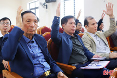 Thống nhất danh sách sơ bộ 125 người ứng cử đại biểu HĐND tỉnh Hà Tĩnh