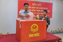 Đến trưa nay, 91,31% cử tri Hà Tĩnh đã tham gia bỏ phiếu