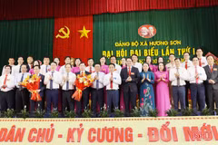Địa phương đầu tiên ở Hà Tĩnh tổ chức đại hội đảng bộ cấp xã