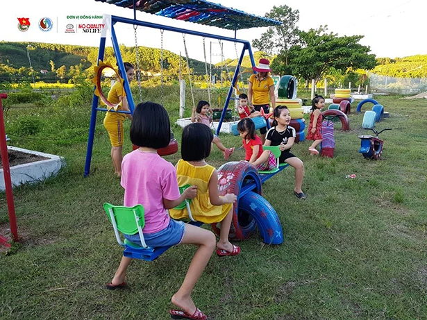 Đoàn xã Hương Thọ giành giải ba cuộc thi “Hành trình thứ hai của lốp xe”