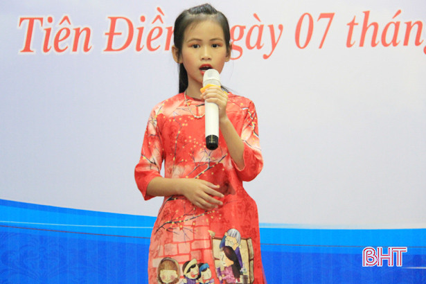 Học sinh, giáo viên Nghi Xuân thi đọc thuộc truyện Kiều