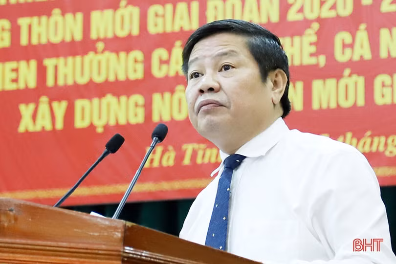 Hà Tĩnh phấn đấu đạt chuẩn tỉnh nông thôn mới giai đoạn 2020 - 2025