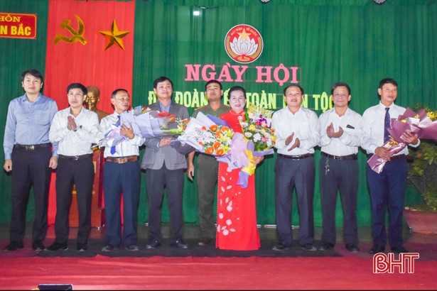 Tưng bừng ngày hội Đại đoàn kết toàn dân tộc ở thôn Xuân Bắc