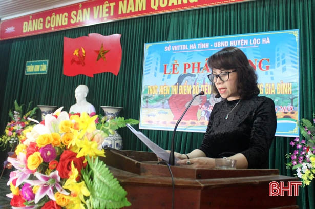 Hà Tĩnh phát động thực hiện “Bộ tiêu chí ứng xử trong gia đình”