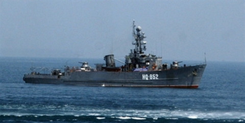 Ngạc nhiên chiến hạm vỏ gỗ của Hải quân Việt Nam