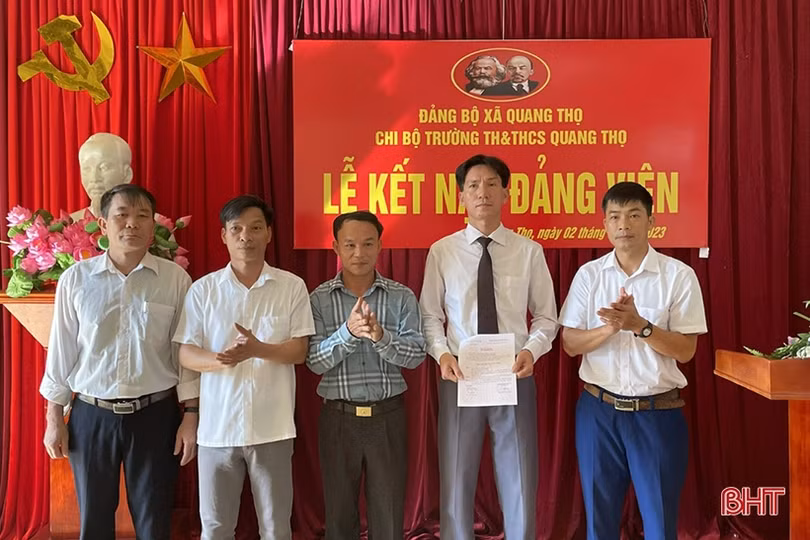 Xã biên giới Vũ Quang quan tâm phát triển đảng viên