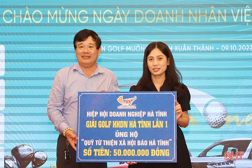 Hiệp hội Doanh nghiệp Hà Tĩnh - nơi kết nối, khơi dậy lòng thiện nguyện