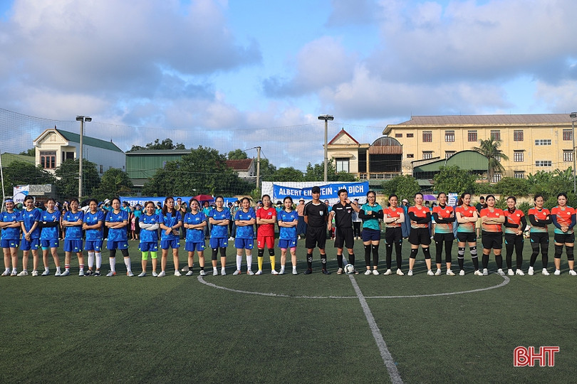 Khối tiểu học vô địch Giải Bóng đá nữ thanh niên, đoàn viên công đoàn TP Hà Tĩnh