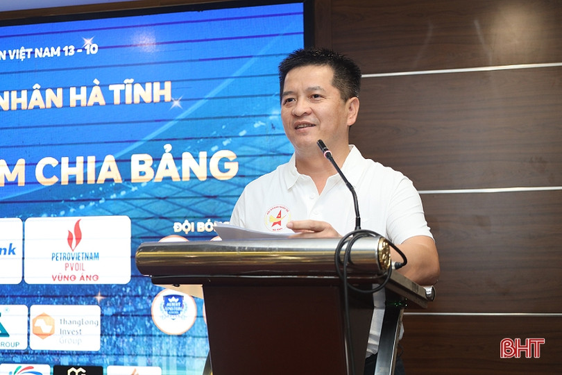 12 đội tranh cúp vô địch Giải Bóng đá Doanh nghiệp - Doanh nhân Hà Tĩnh