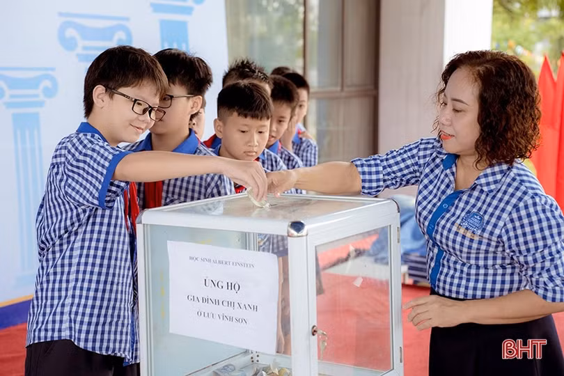 Gieo mầm yêu thương từ những hành động nhỏ