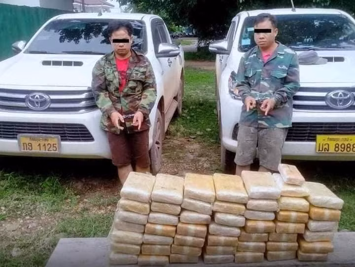 Lào bắt giữ 2 vụ vận chuyển ma túy cực lớn