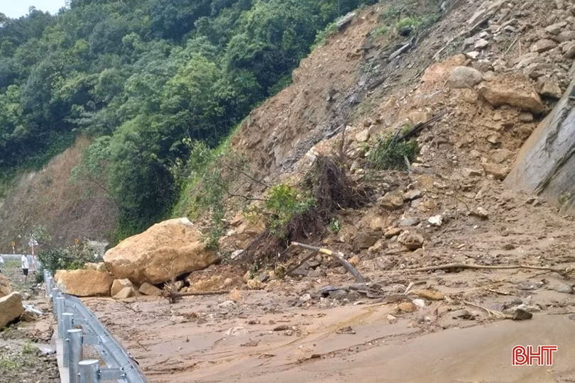 Mưa lớn gây thiệt hại tại một số địa phương ở Hà Tĩnh