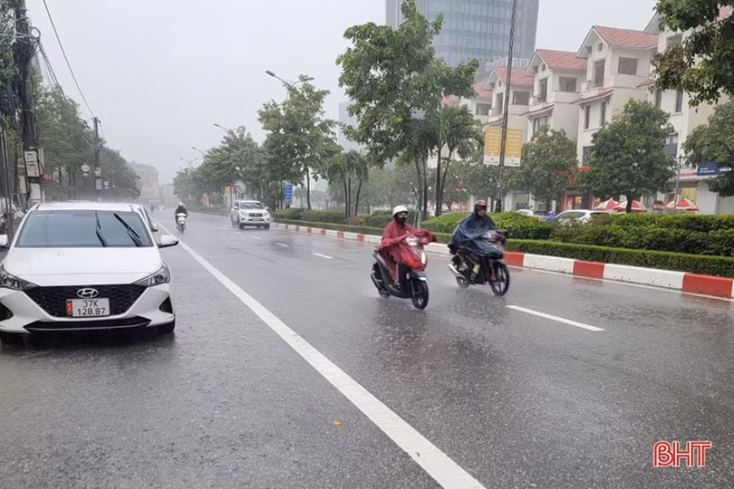 Mưa lớn gây thiệt hại tại một số địa phương ở Hà Tĩnh