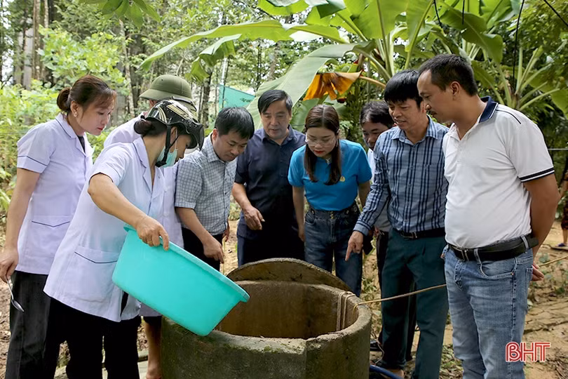 Khẩn trương khắc phục thiệt hại do mưa lớn gây ra ở Hà Tĩnh