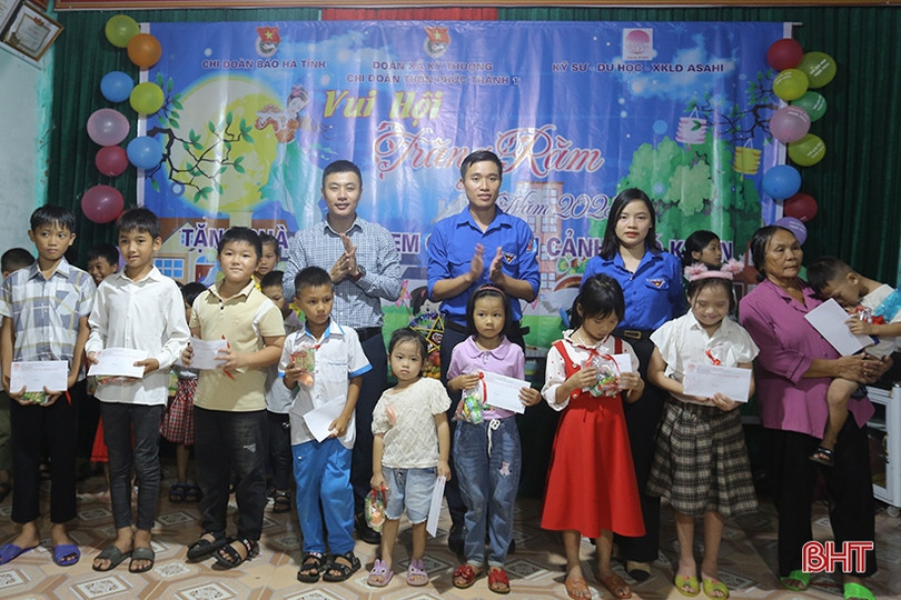 Đêm “Vui hội trăng rằm” của trẻ em nghèo Kỳ Thượng