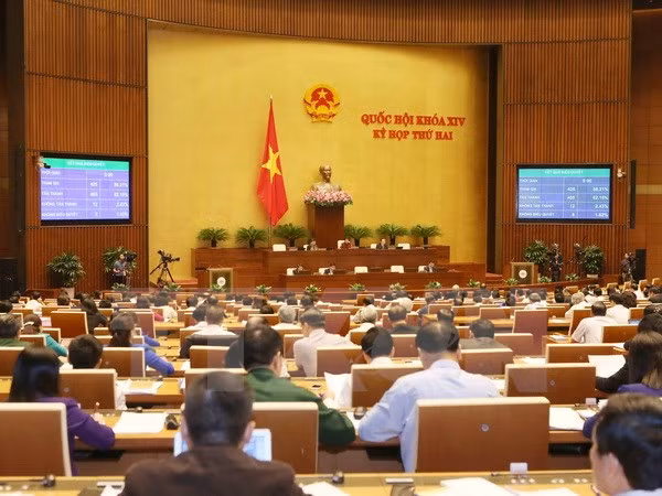 quoc hoi thong qua du thao nghi quyet ve thi diem cap thi thuc dien tu