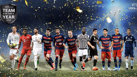 uefa cong bo danh sach rut gon 40 cau thu cho doi hinh tieu bieu 2016