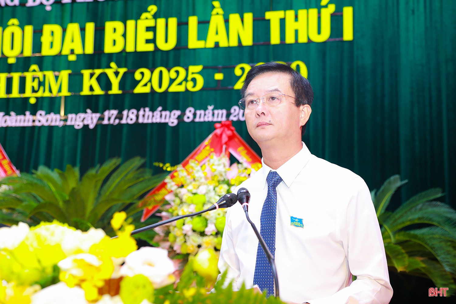Phó Chủ tịch UBND tỉnh Trần Báu Hà phát biểu chỉ đạo tại đại hội. bqbht_br_ag7a0477-1-1030.jpg