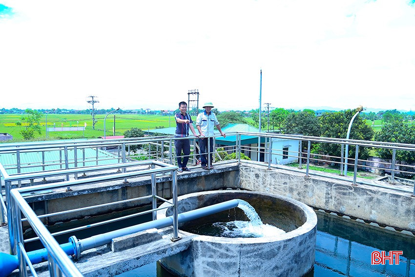 Hà Tĩnh luôn xác định tỷ lệ người dân được sử dụng nước sạch đảm bảo chất lượng từ công trình cấp nước tập trung đóng vai trò quan trọng trong quá trình xây dựng NTM. bqbht_br_img-2710.jpg