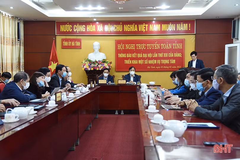 Hà Tĩnh quyết tâm đưa Nghị quyết Đại hội Đảng lần thứ XIII sớm đi vào thực tiễn