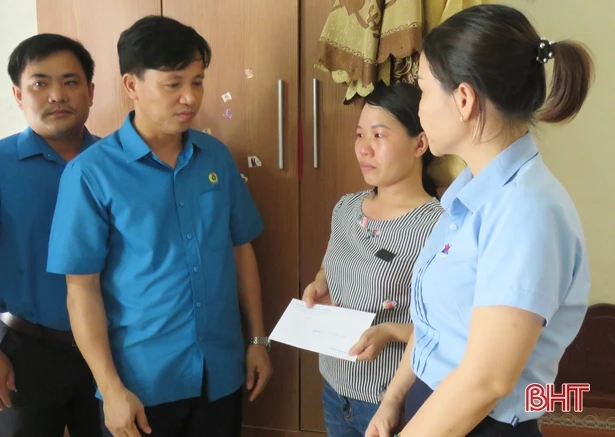 Xuân ấm áp của đoàn viên, người lao động Hà Tĩnh