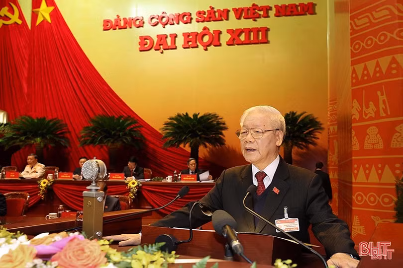 Toàn cảnh Đại hội đại biểu toàn quốc lần thứ XIII của Đảng