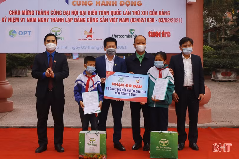 Tuổi trẻ Hà Tĩnh hành động chào mừng thành công Đại hội XIII của Đảng