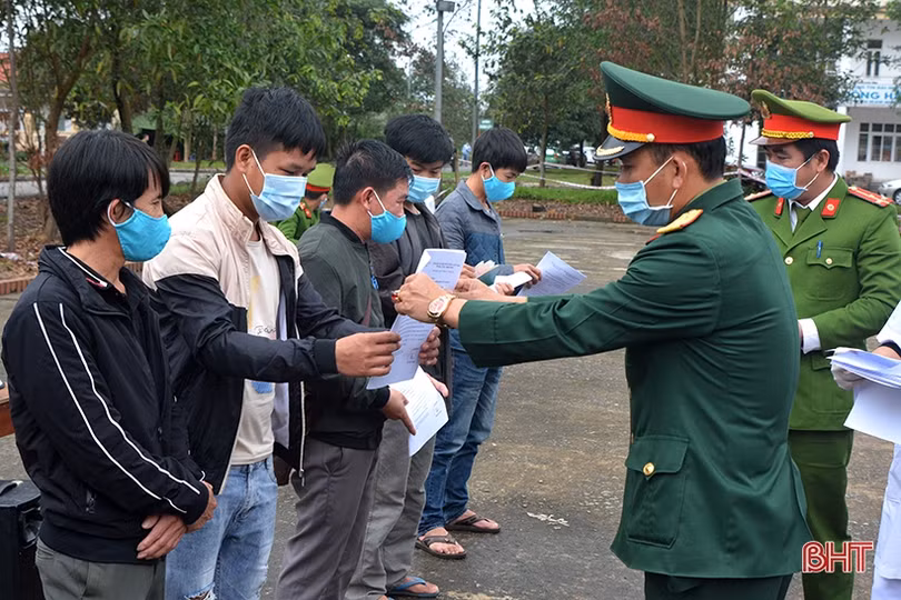 150 công dân hoàn thành cách ly tập trung tại Hà Tĩnh về quê ăn tết