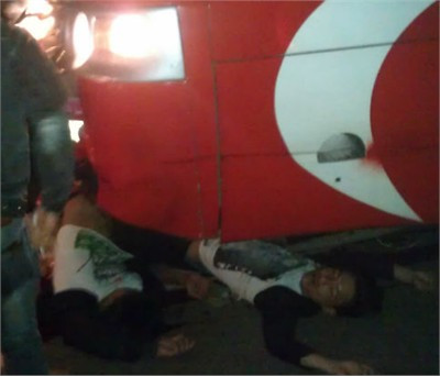 Hiện trường vụ tai nạn