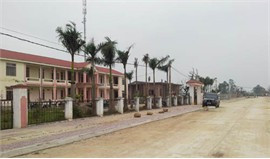 Nhân dân xã Thuận lộc đã hiến hơn 29.000m2 đất để XD đường giao thông và các công trình phúc lợi