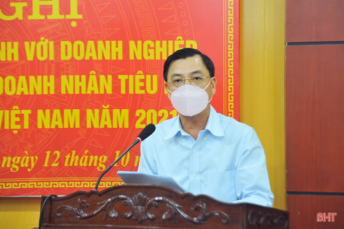 Hà Tĩnh luôn đồng hành cùng cộng đồng doanh nghiệp vượt khó vươn lên