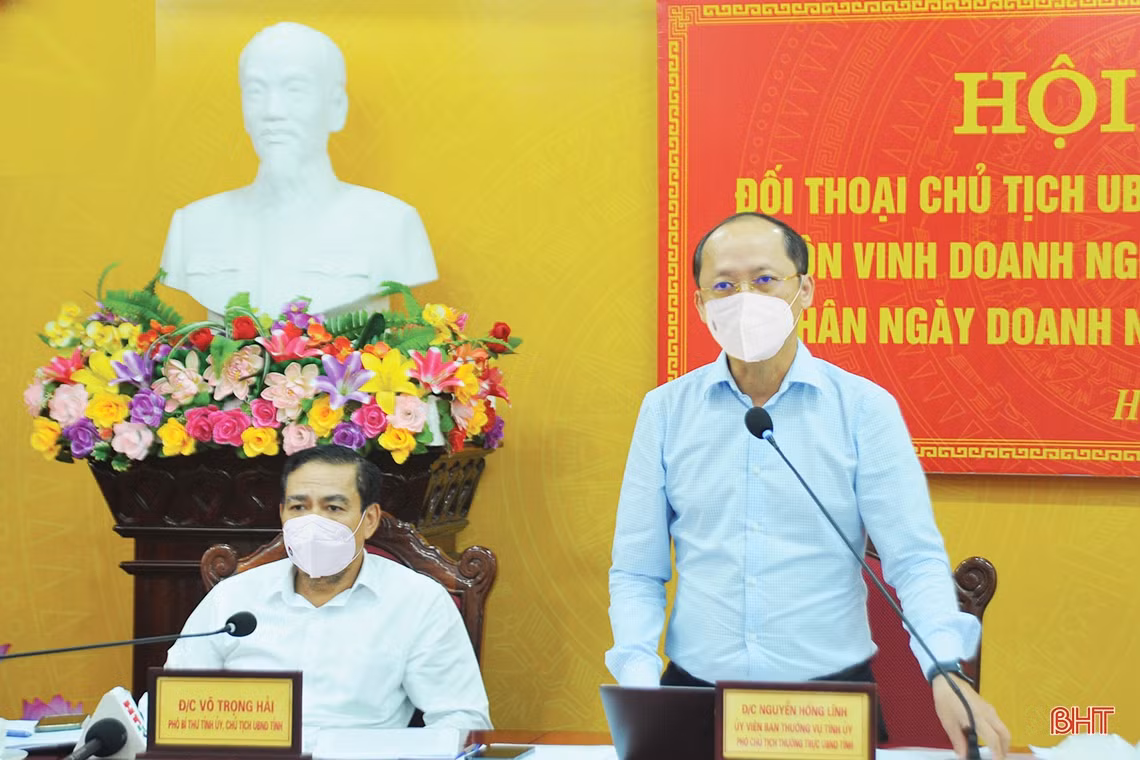 Hà Tĩnh luôn đồng hành cùng cộng đồng doanh nghiệp vượt khó vươn lên