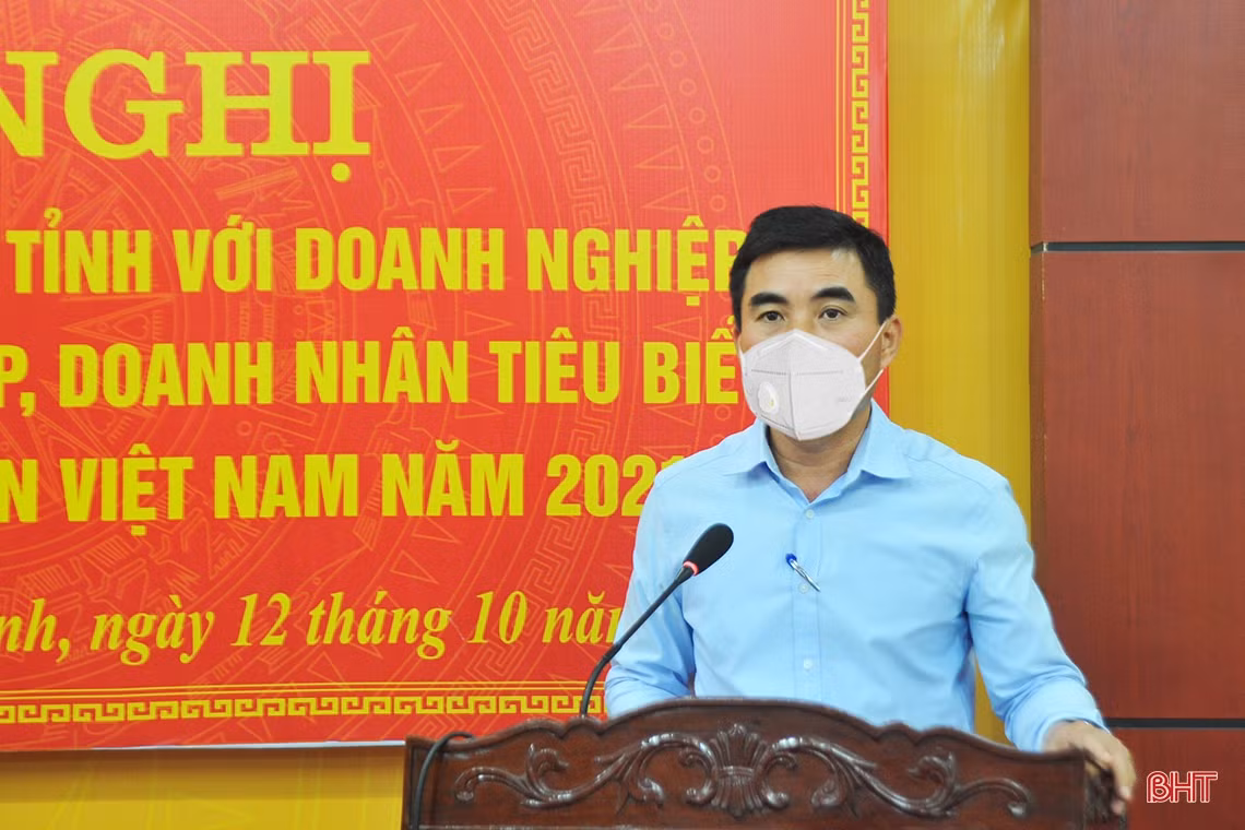 Hà Tĩnh luôn đồng hành cùng cộng đồng doanh nghiệp vượt khó vươn lên