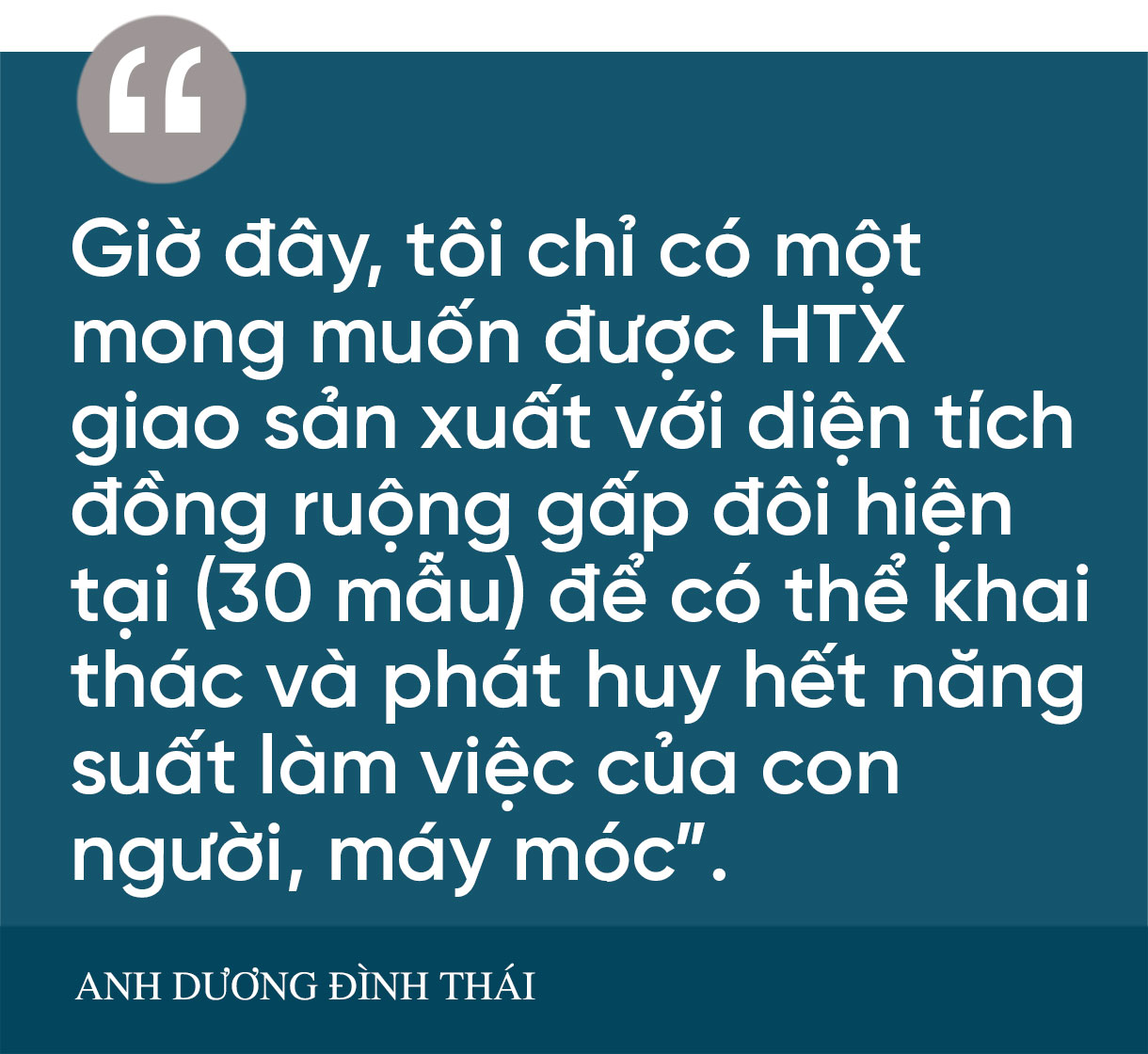 “Làng tôi sẽ là làng lúa, làng hoa”