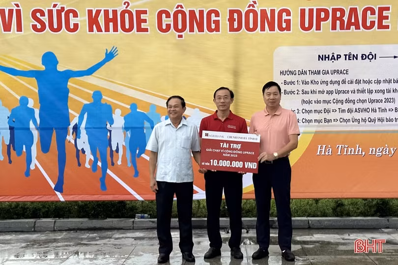 Giải chạy “Vì sức khoẻ cộng đồng UpRace 2023” tại Hà Tĩnh