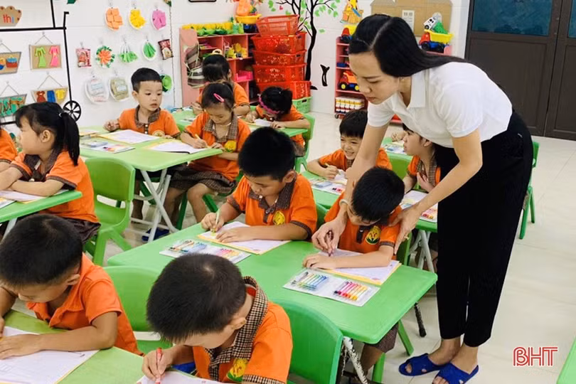 Cô giáo mầm non ham học hỏi, giỏi chuyên môn