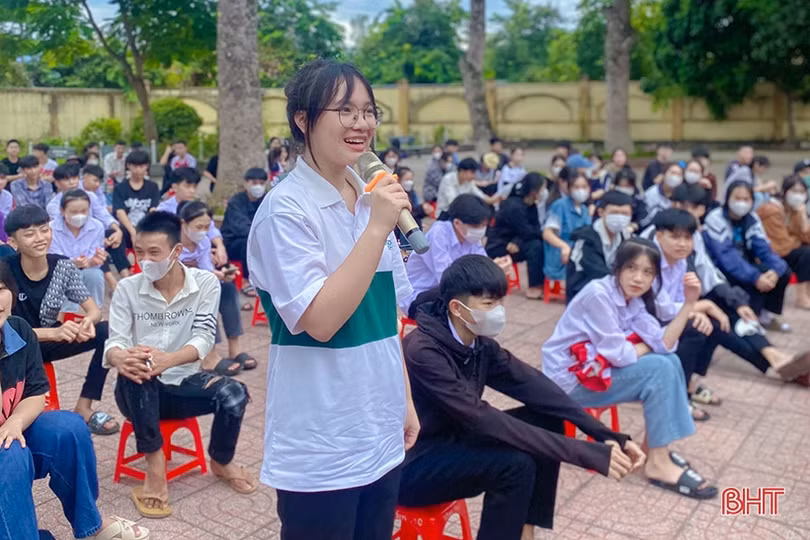 Đa dạng hình thức tuyên truyền pháp luật trong trường học ở Hà Tĩnh