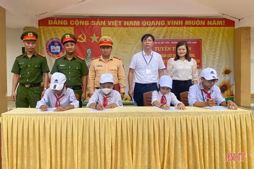 Đa dạng hình thức tuyên truyền pháp luật trong trường học ở Hà Tĩnh