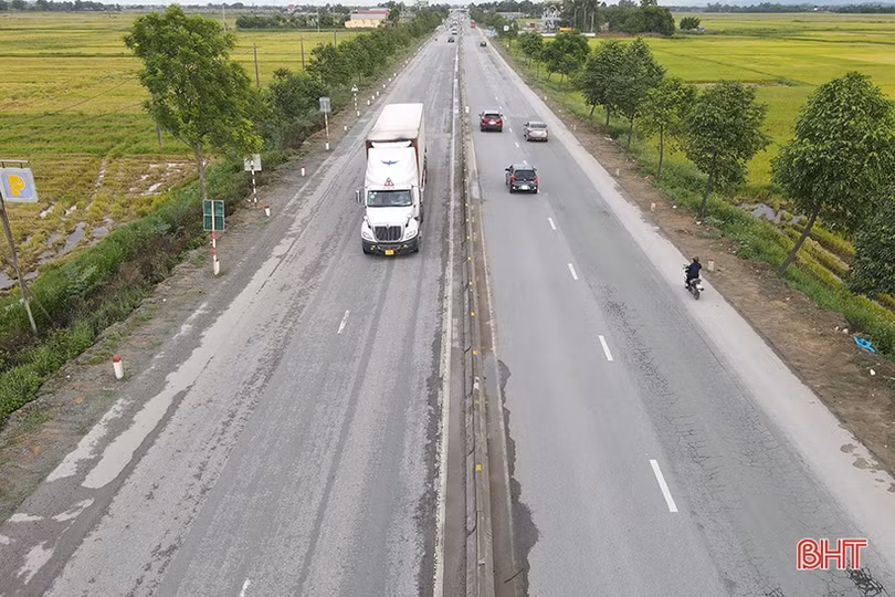 Khắc phục các đoạn tuyến hư hỏng nặng trên QL1 qua Hà Tĩnh