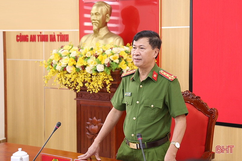 Công an Hà Tĩnh triển khai cấp phát chữ ký số trong toàn lực lượng