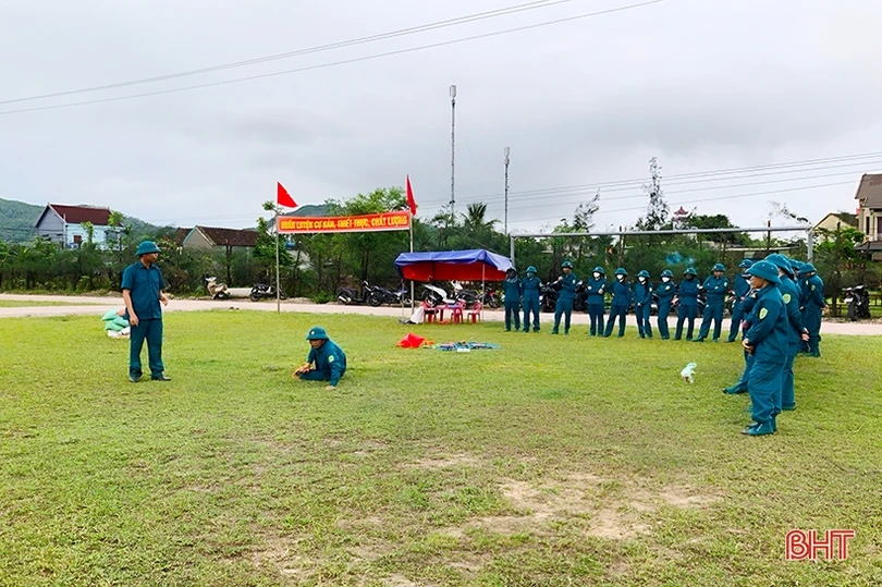 Chỉ huy trưởng quân sự xã năng nổ, tận tâm cống hiến