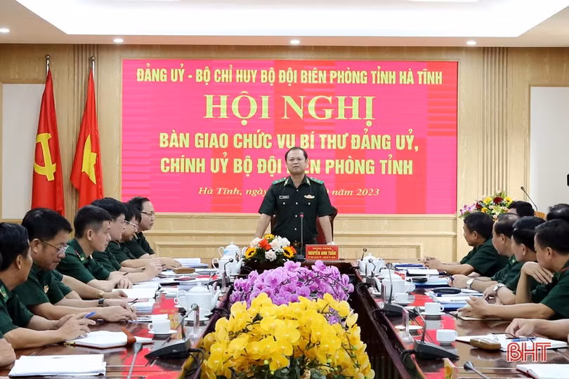 Bộ đội Biên phòng Hà Tĩnh có Chính ủy mới