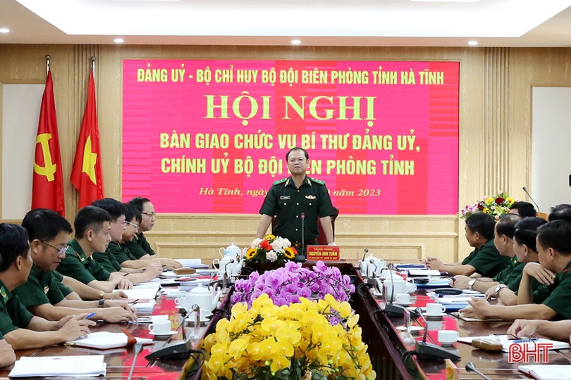 Bộ đội Biên phòng Hà Tĩnh có Chính ủy mới