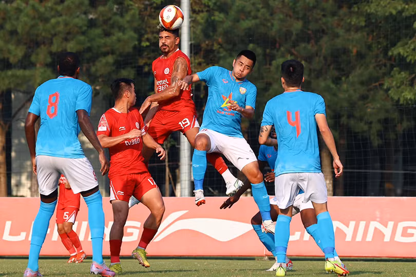 Hồng Lĩnh Hà Tĩnh và Viettel hòa nhau ở Cup Viettel mở rộng 2023