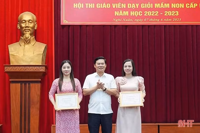 Cô giáo mầm non ham học hỏi, giỏi chuyên môn